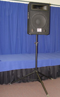 Rent speaker with stand