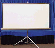 Projector screen rentals
