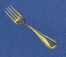 Gold Plated Salad Fork