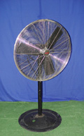 Fan with stand