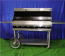 propane bbq rental, propane bbq with cover