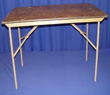 Table rental for seats 4-6