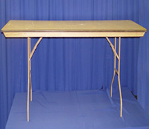 Long table rental with seats 8-10