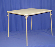 Card table rental
