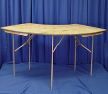 Serpentine table rental