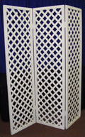 Wedding white folding screen rental