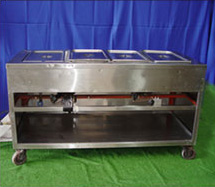 Propane steam table rental