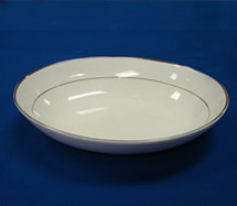Vegetable Platter White platinum