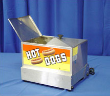 hot dog steamer rental