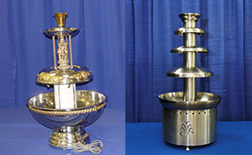Chocolate fountain rentals, Beer fountain rental