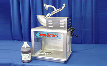 Concession equipment rentals and supplies